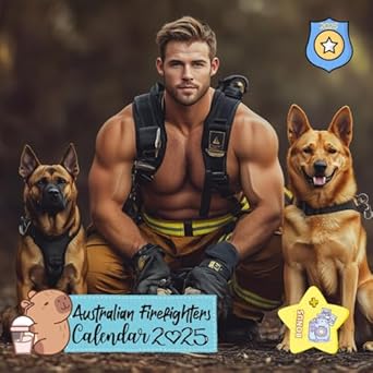 Australian Firefighters Calendar 2025: Daily Note Sections for morgan Every Month - Organize Your Life, Track Progress, and Stay Productive.| calendario Calendrier Kalender