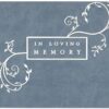 In Loving Memory Guest Book (Memorial Book, Funeral Book)