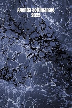 Agenda Settimanale 2025: 12 Mesi | da Gennaio a Dicembre | Vista Settimanale, Mensile e Annuale | Calendario Mensile su 2 facciate con Note | Planning ... Facciate | 4 giorni per Pagina in Orizzontale
