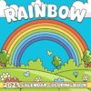 Rainbow 2025 Calendar Coloring Book: 12 Months of Fun Rainbow Coloring Pages for Relaxation and Creativity