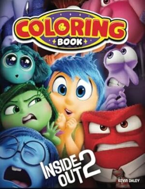 Inside 2 Out Coloring Book: Inside 0ut Ultimate coloring book for all Ages