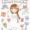 Flower Girl Coloring & Activity Book: Wedding Coloring and Activity Book for Little Kids