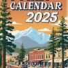 POCKET CALENDAR 2025: Explore the Past: Retro Travel Adventures in Your Pocket!