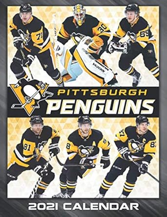 Pittsburgh Penguins 2021 Calendar