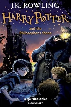 Harry Potter & the Philosopher's St: Large Print Edition