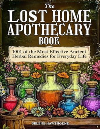 The Lost Home Apothecary Book: 1001 of the Most Effective Ancient Herbal Remedies for Everyday Life