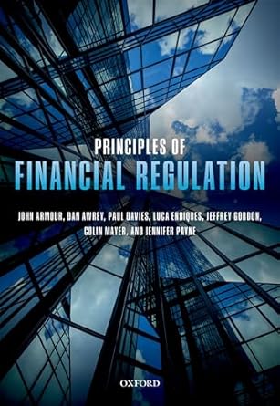 Principles of Financial Regulation