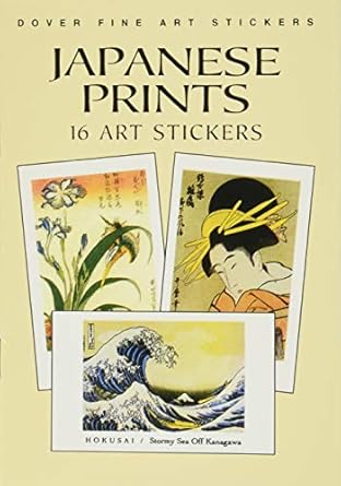 Japanese Prints: 16 Art Stickers