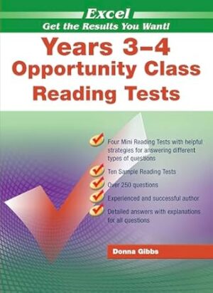 Excel Opportunity Class Tests Skills and Strategies Years 3-4
