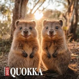Quokka Calendar 2025: Monthly Planner Showcasing the Friendly Quokka