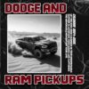 Dodge and Ram Pickups Calendar 2024-2025: 16 Months of The Animal from Sep 2024 to Dec 2025,Square 8.5 x 8.5 Inches Gift For Organizing & Planning