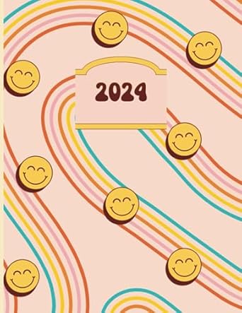 2024 Daily and Monthly Agenda: Agenda Monthly Weekly Daily Calendar