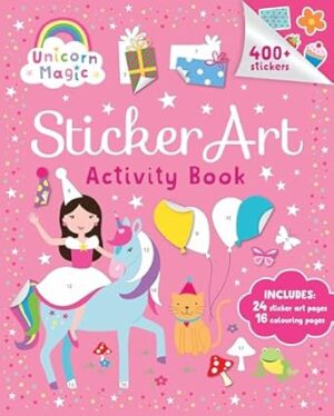 Unicorn Magic - Sticker Art and Colouring Book