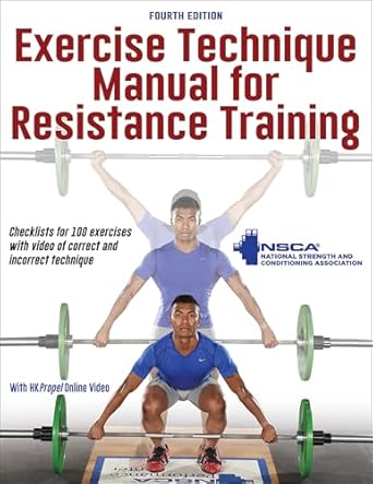 Exercise Technique Manual for Resistance Training