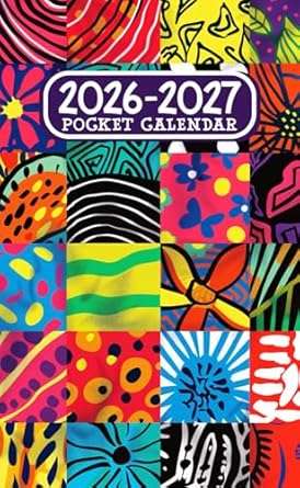 Pocket Calendar 2026-2027: Two Year Organizer Agenda Schedule For Purse | From January 2026 To December 2027 | With Holidays & Inspirational Quotes.