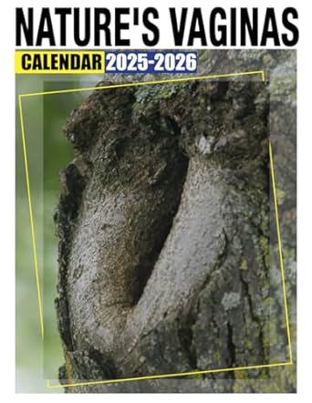 Nature's Vaginas Calendar 2025 - 2026: Bring Joy and Stay Organized with Our 24-Month 2025-2026 US Holidays - Perfect for Gifting or White Elephant Parties, Christmas Gift