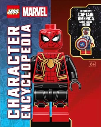LEGO Marvel Character Encyclopedia: With Exclusive Captain America Minifigure