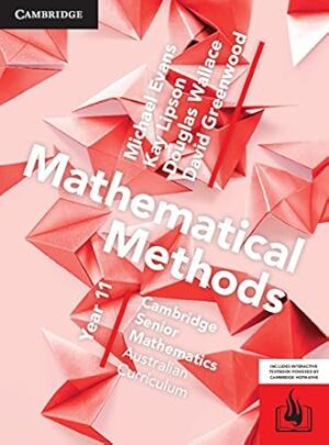 Mathematical Methods Year 11 for the Australian Curriculum