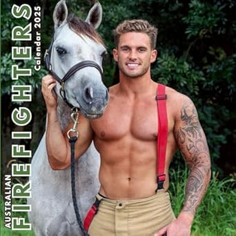 calendar 2025-2026: Official australian firefighters 2025 With horse | gift for horse lovers | kalender | 2025