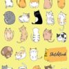 Sketch book: Cute cat: Sketch Pad for Drawing, Doodling, Writing and Painting (8,5 in X 11 in)-100 pages