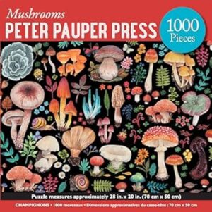 Mushrooms 1000-Piece Jigsaw Puzzle
