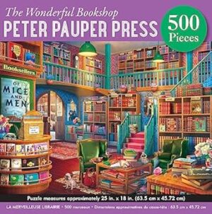 The Wonderful Bookshop 500-Piece Jigsaw Puzzle