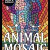 ANIMAL MOSAIC Color By Number (Black Backgrounds)